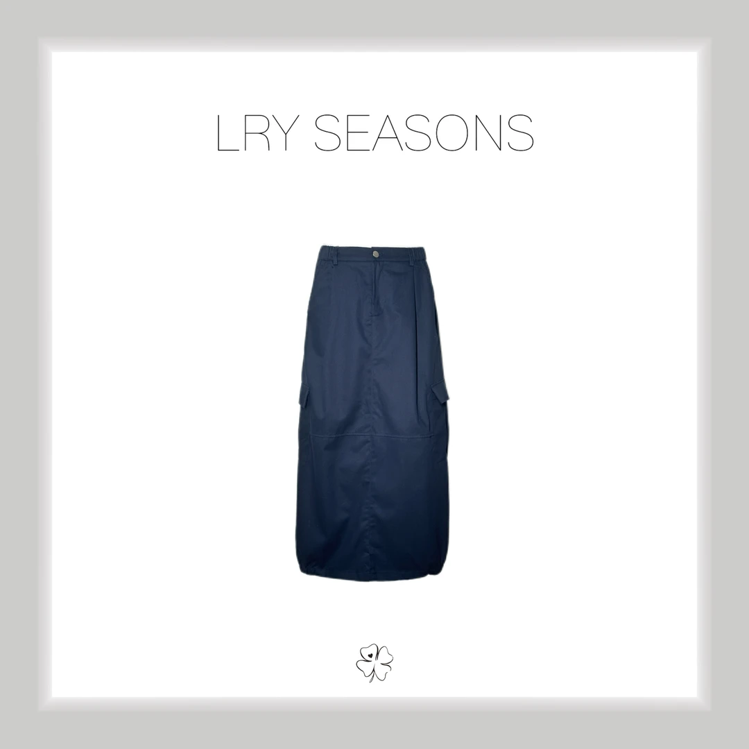 LRY SEASONS |慵懒立体侧包半身裙25093