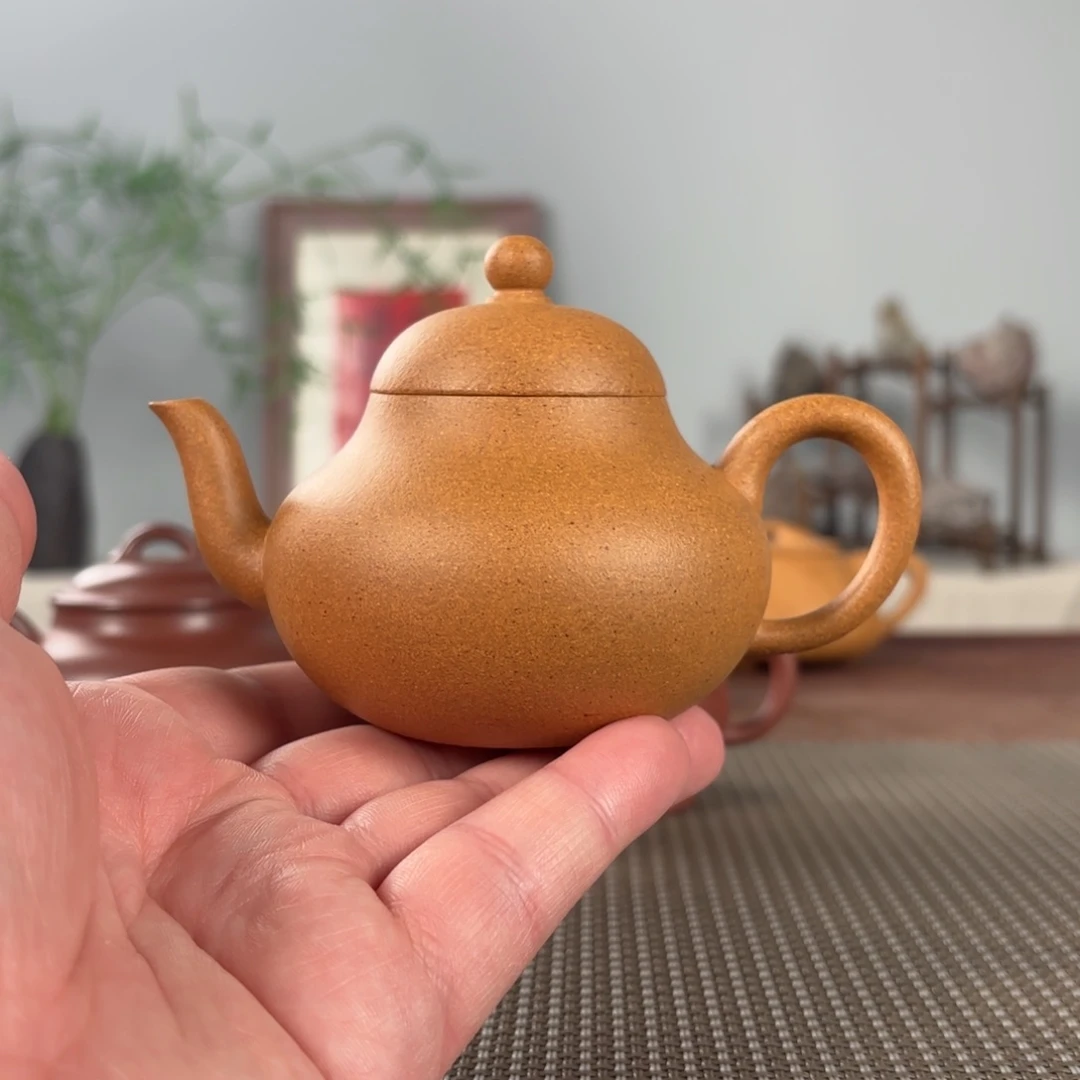 品***生茶壶紫砂黄龙山原矿紫砂壶