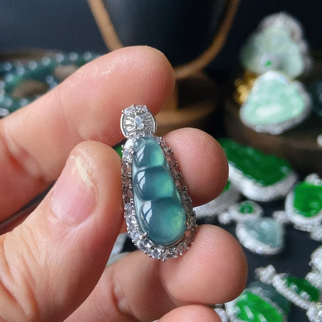 翡翠吊坠(不含链)未镶嵌003吊坠