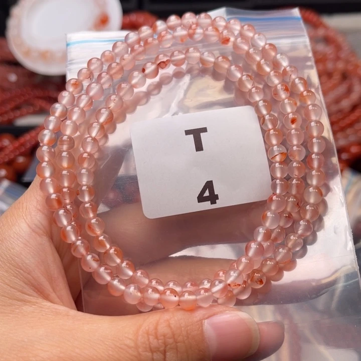 南红玛瑙未镶嵌多样性发货默认微瑕称重5mm