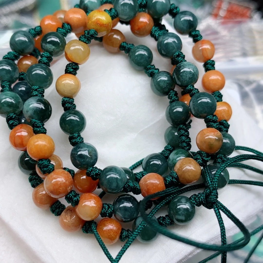 翡翠颈饰未镶嵌挂件