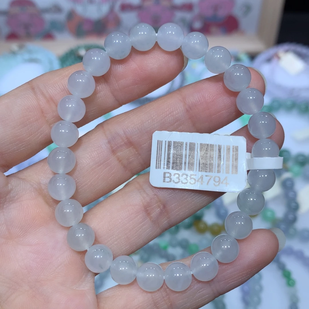 翡翠未镶嵌手链天然