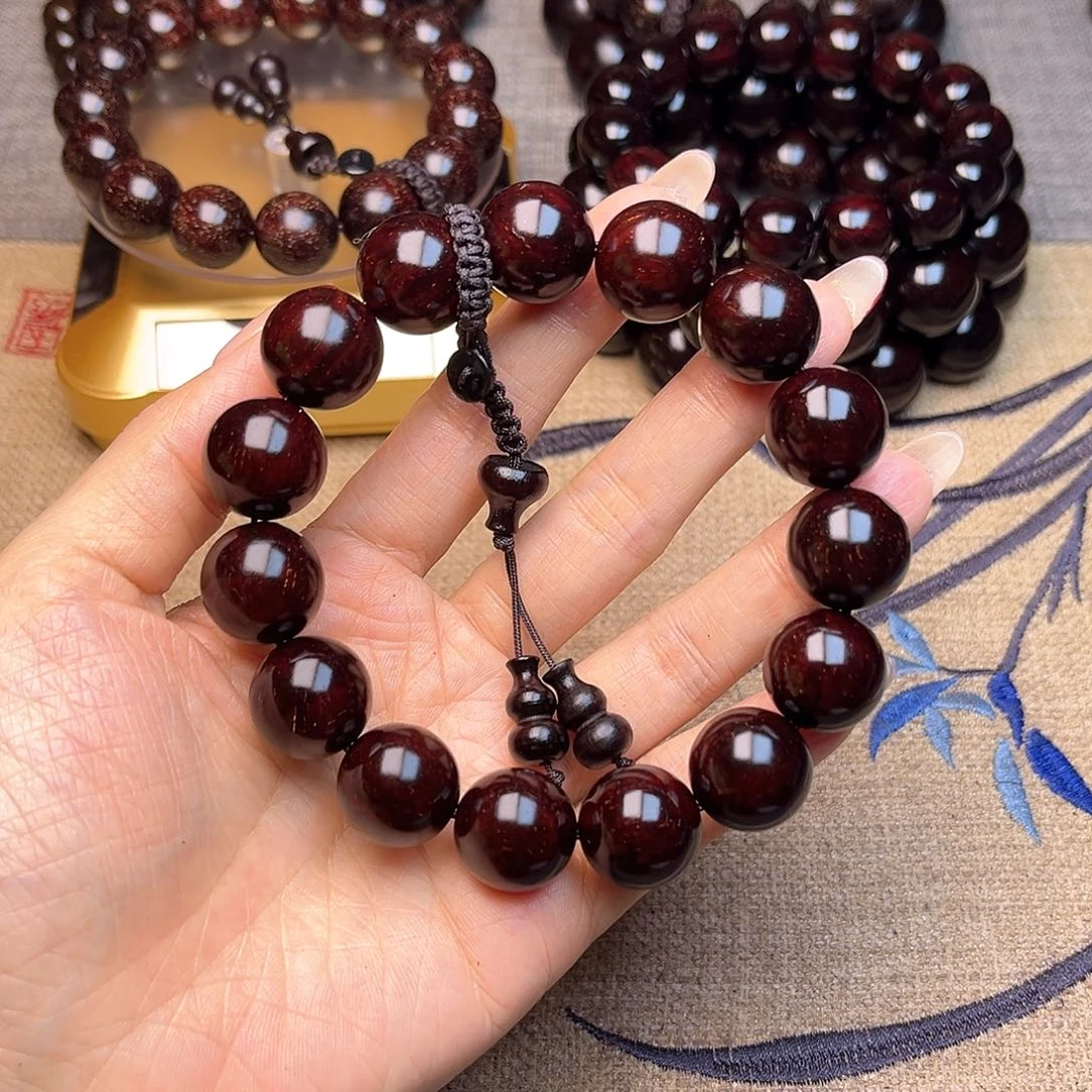 檀香紫檀（小叶紫檀）1.5 15颗