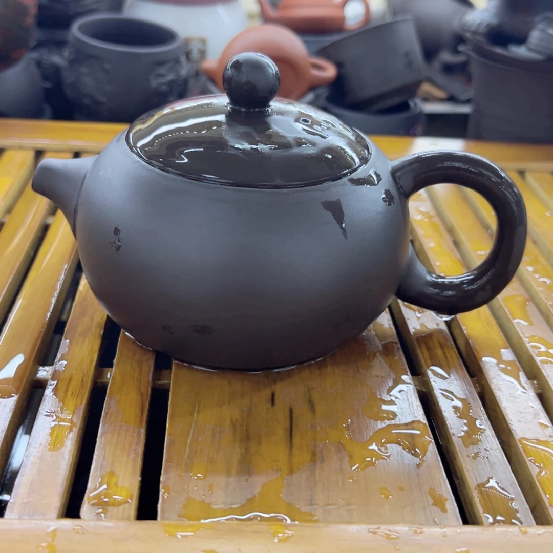 黑珍珠凤鸣西施壶