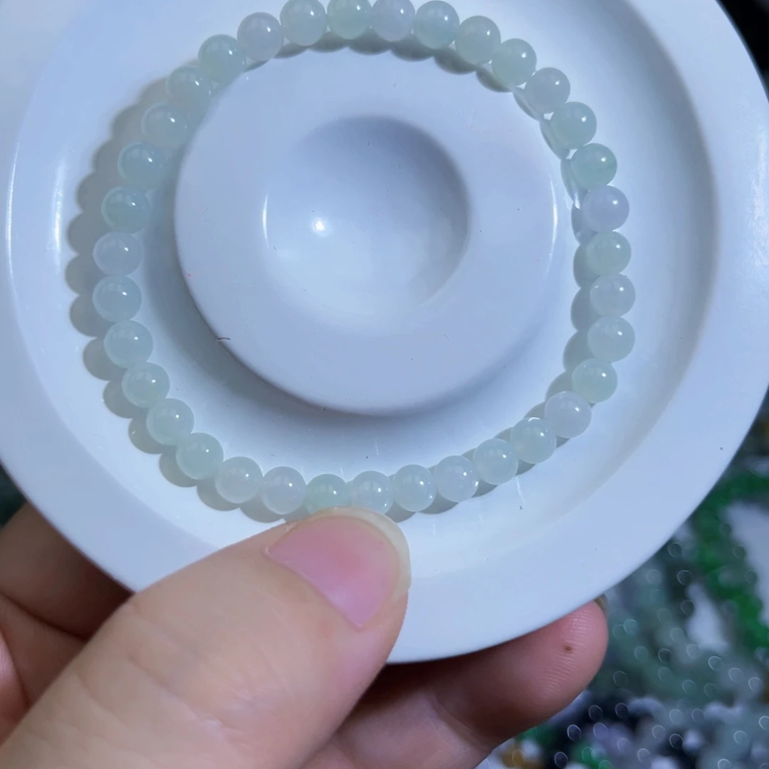 未镶嵌手串翡翠手串