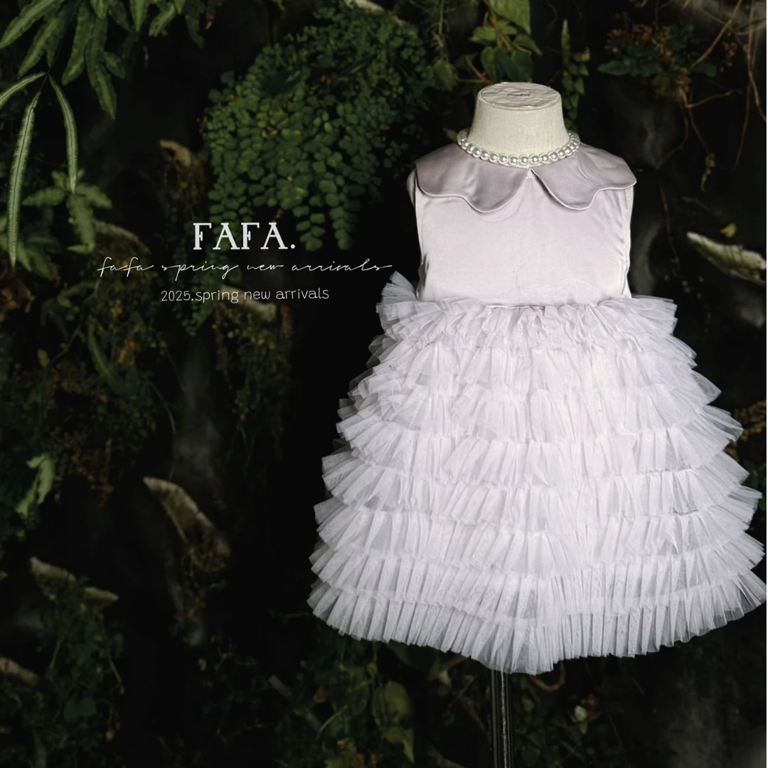 【FAFA】休闲风公主裙公主风裙子千金风演出服连衣裙纱裙XQ254015