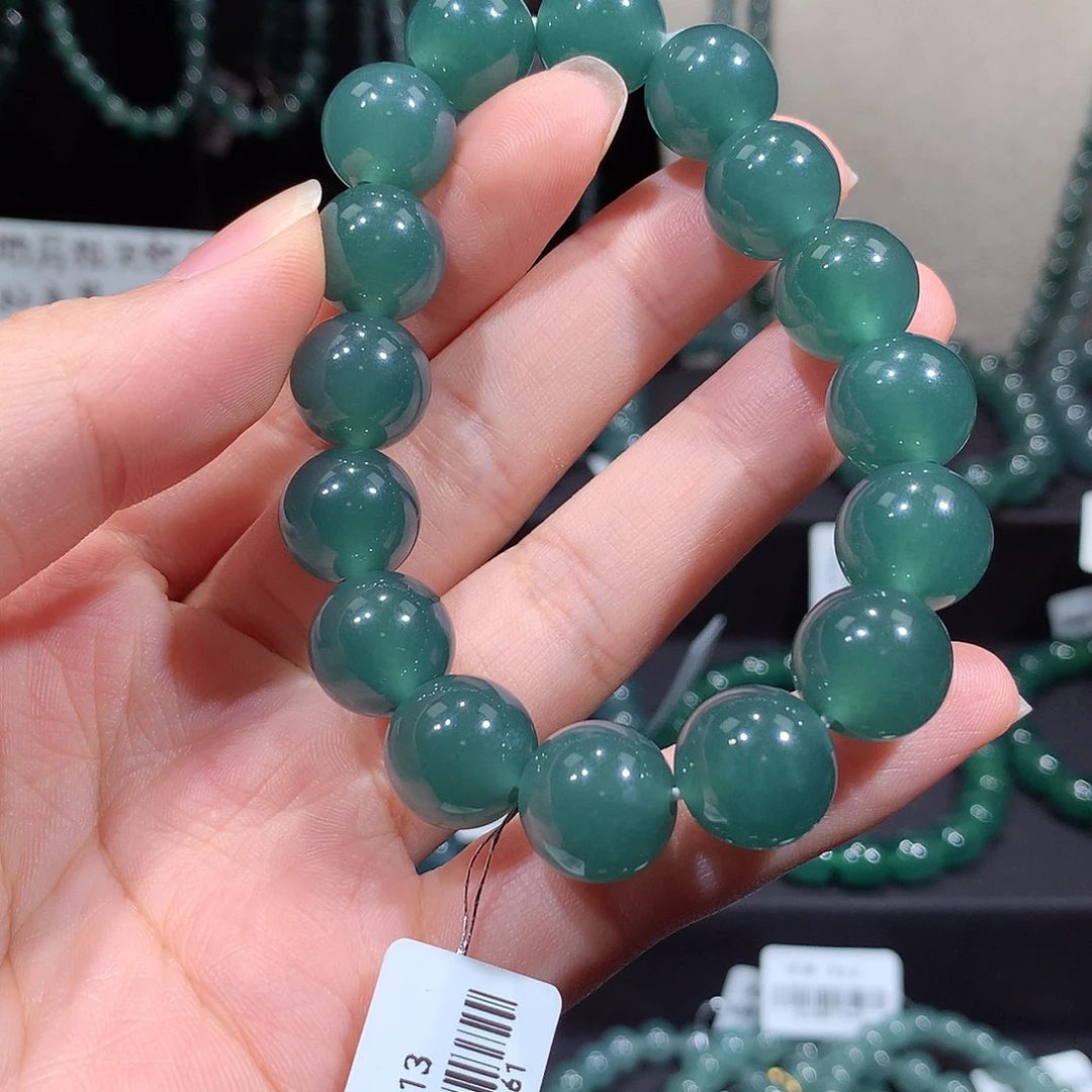 未镶嵌手链翡翠逆*天然a货翡翠手串