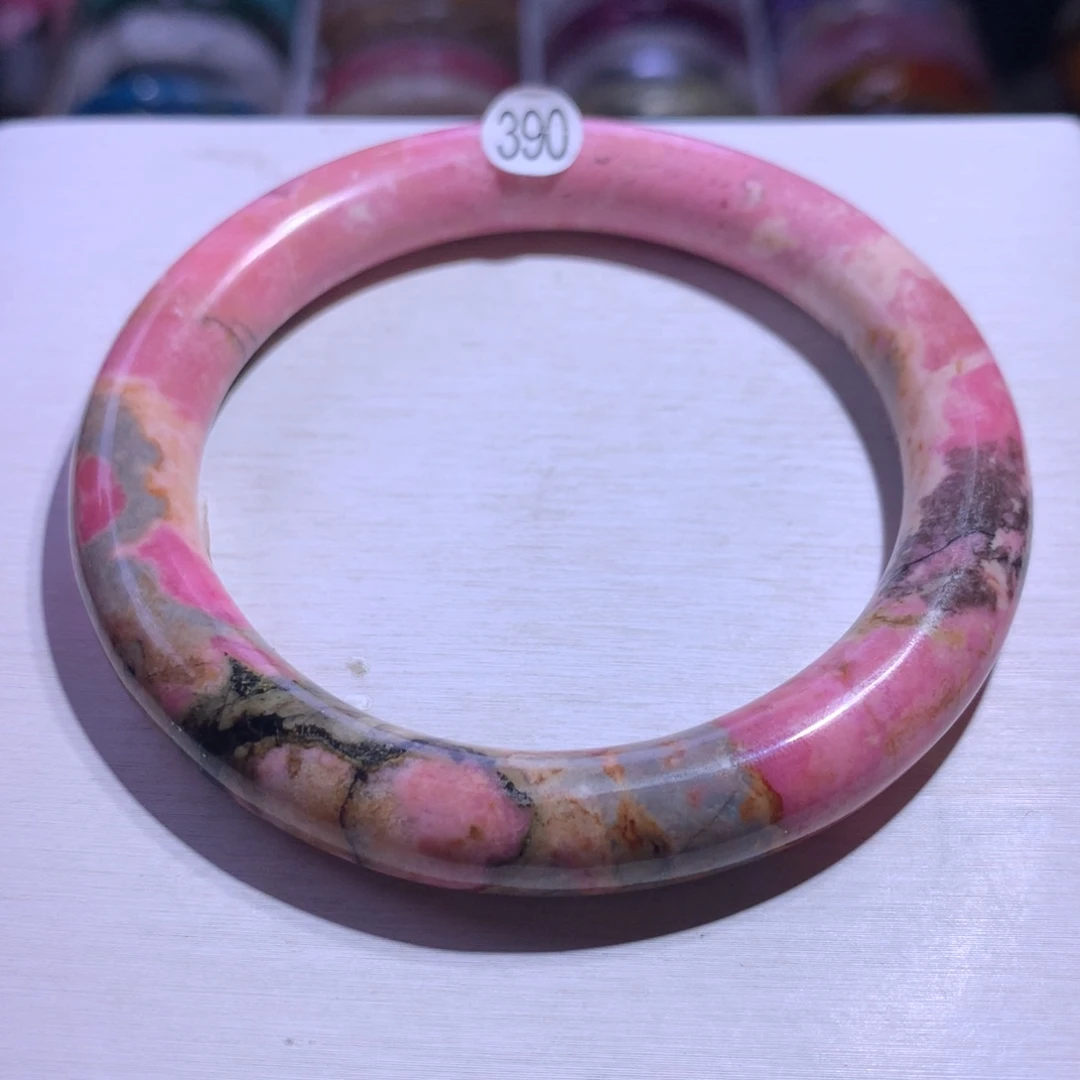 水晶银S925镶嵌手镯蔷薇62.1圈390