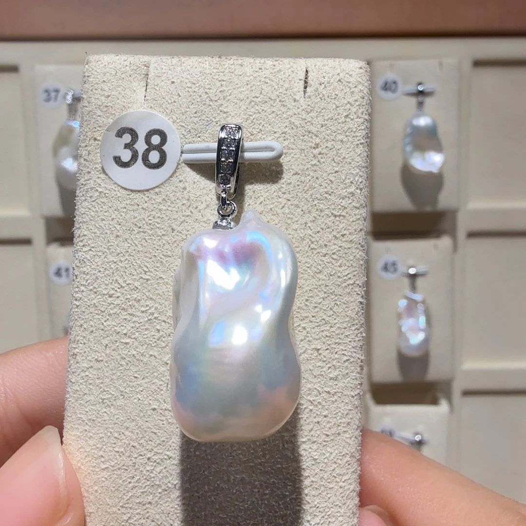 颈饰合金淡水珍珠