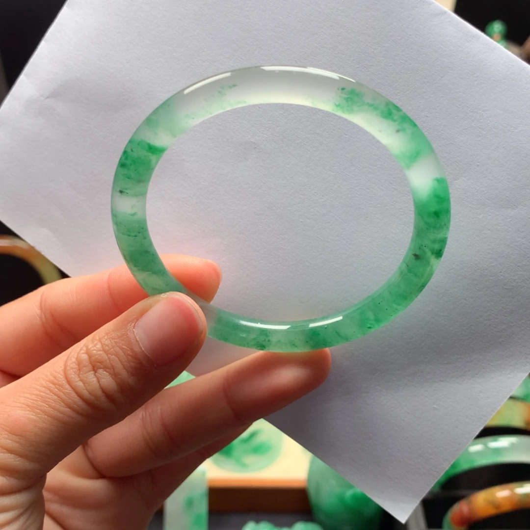 【闪购商品】未镶嵌手镯石英质玉稻***R