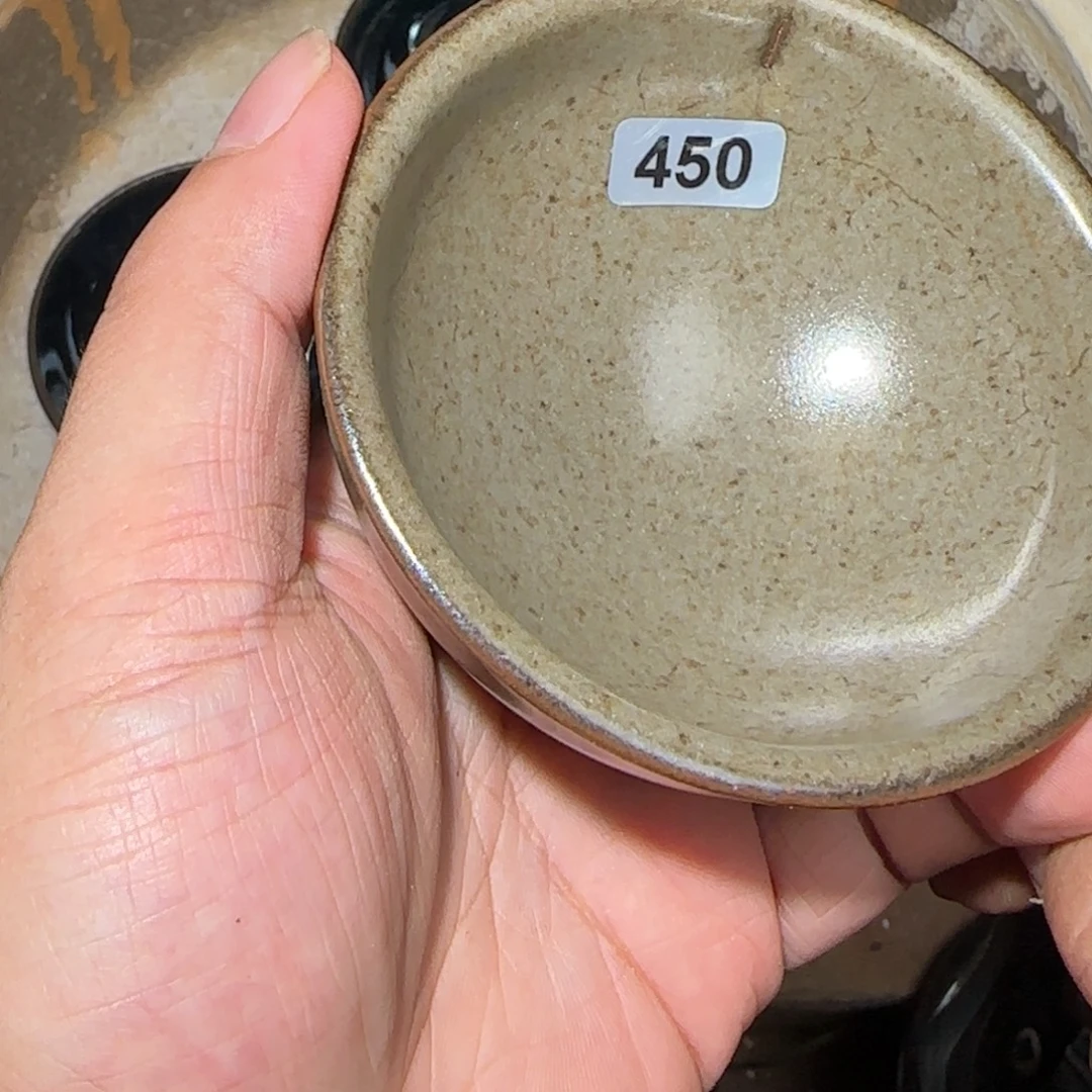 茶盏焦源柴烧自然还原450