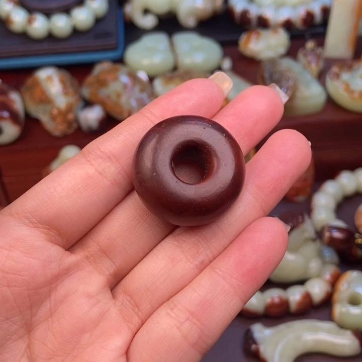 岫岩河磨玉（透闪石质玉）未镶嵌挂件