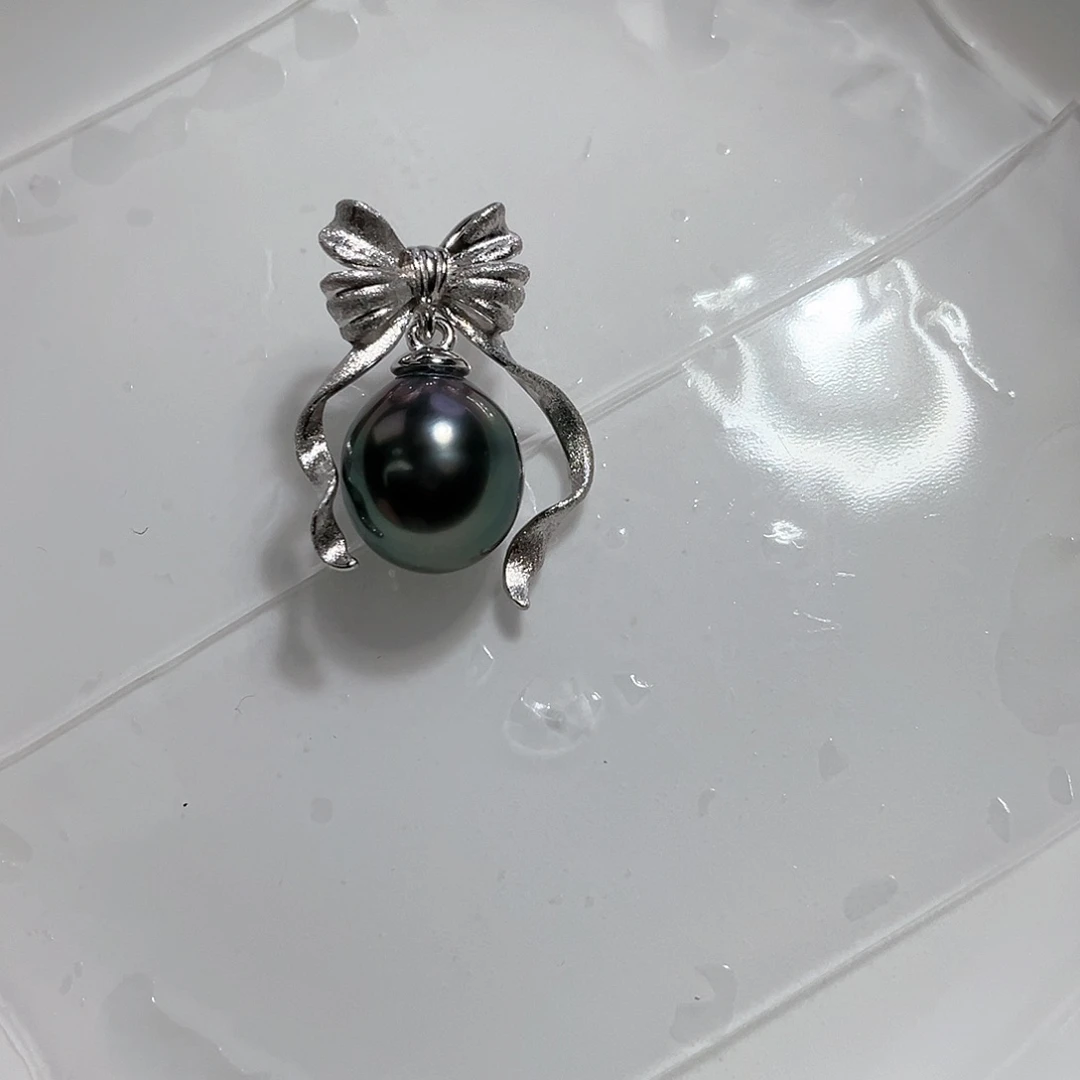 海水珍珠颈饰银S925镶嵌