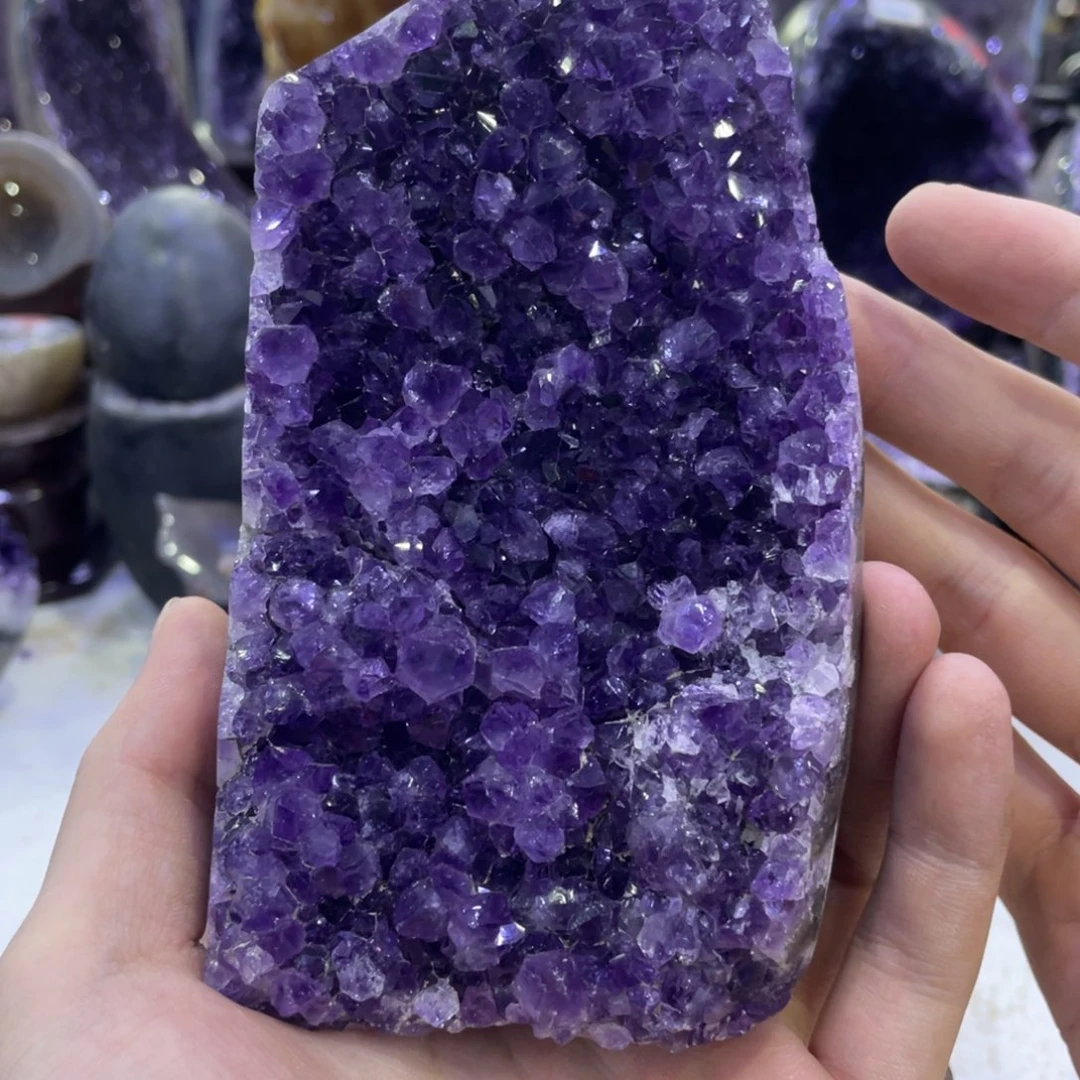 未镶嵌珠宝半成品紫晶