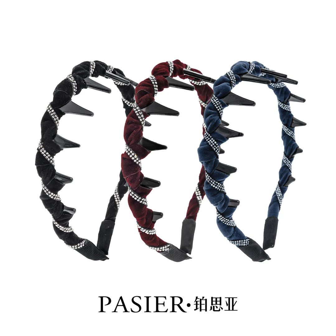 铂思亚 丝绒拿铁 优雅气质轻奢ins发箍思思专属 CC1189