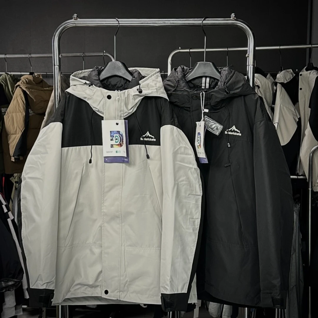 【实体现货库存】冬季男童保暖防风潮流连帽加厚运动户外棉服YF21