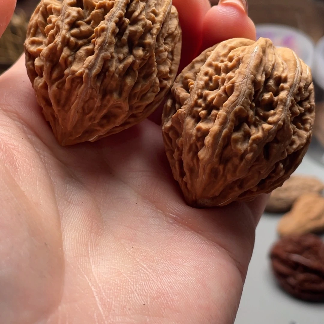 文玩核桃把件楸刀鱼18