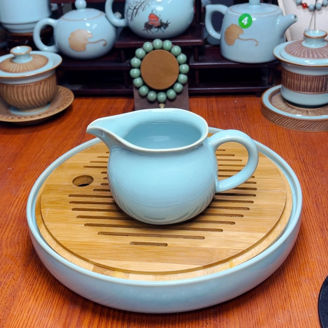 【闪购商品】原产地汝瓷厂，茶器摆件，品优价低