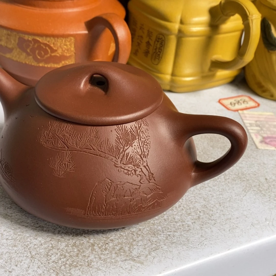 紫砂茶壶原矿手工184