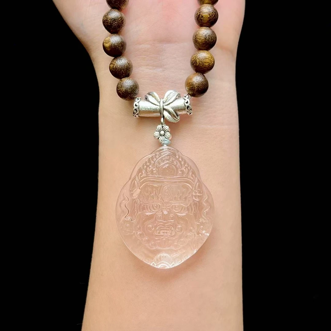 白水晶吊坠（赠多宝绳） E01-12