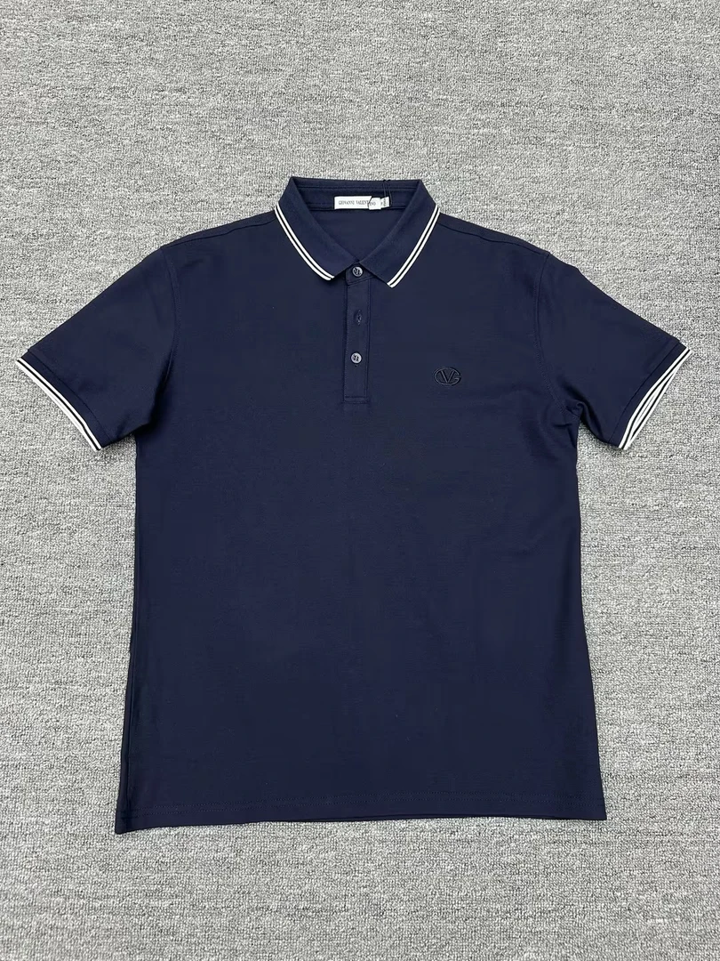 F700-F799纽扣男短袖Polo衫夏季POLO衫纯色翻领商务t恤
