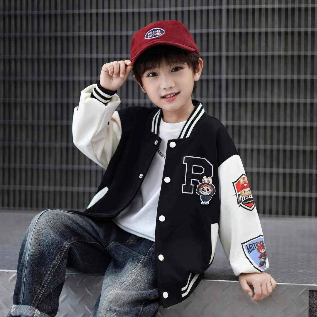 童装男童外套2025新款儿童秋装拉布布衣服宝宝秋季儿童秋季套装