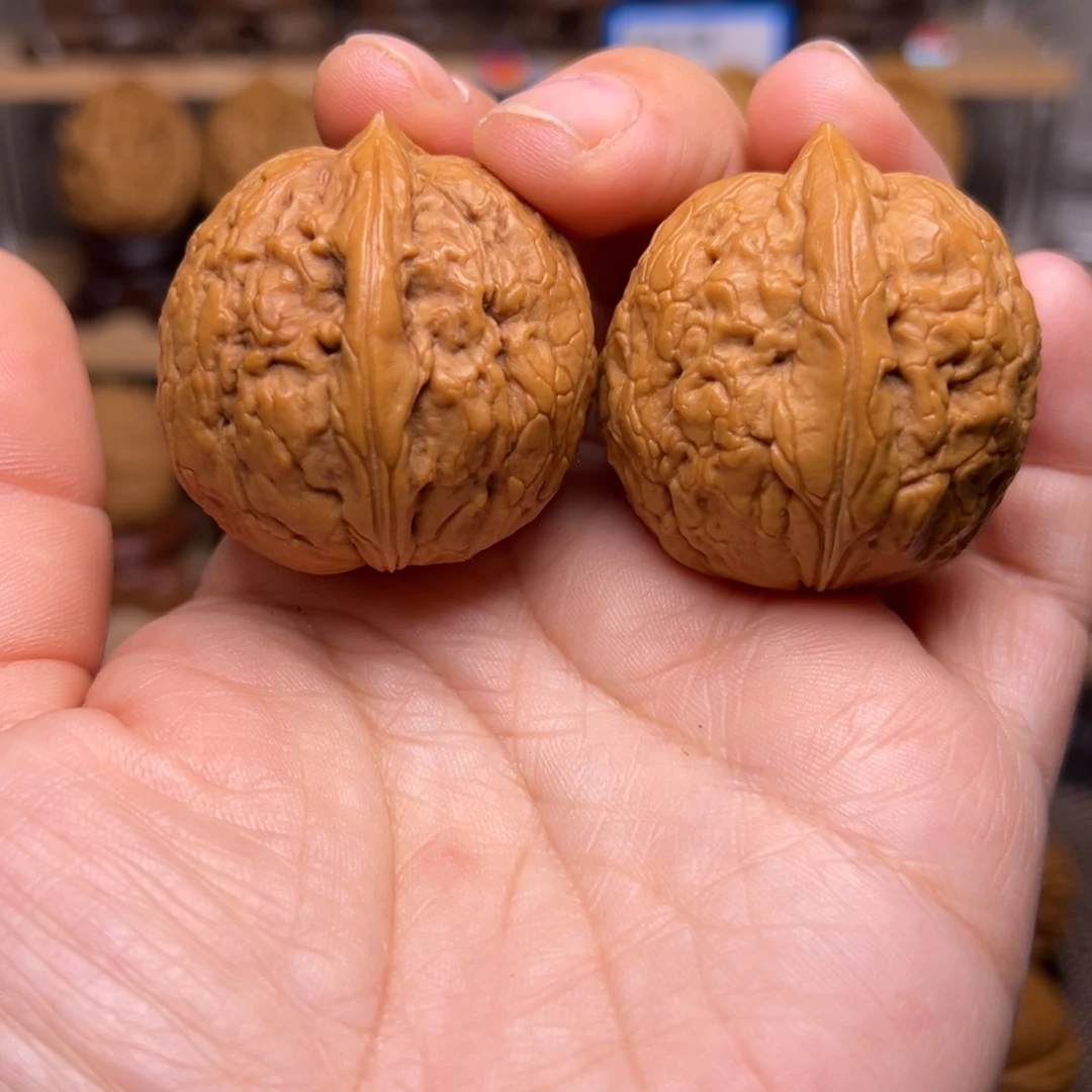 文玩核桃把件32w龟甲寿桃38尺