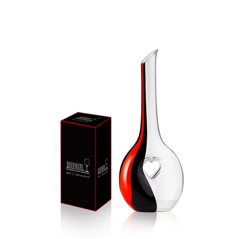 奥地利原装进口Riedel祝福心型 醒酒器人工制水晶玻璃材质 礼盒装