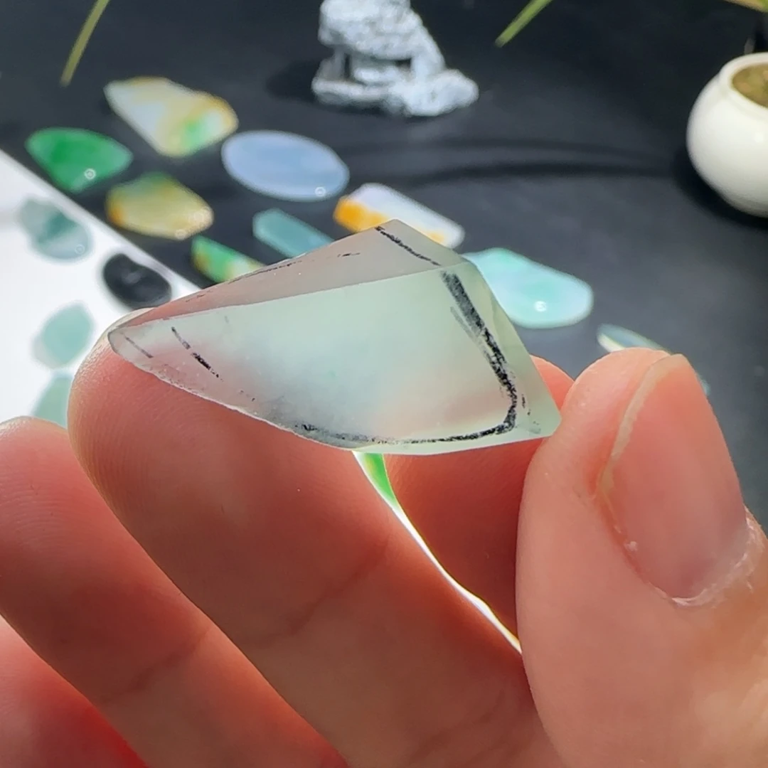 定制翡翠未镶嵌材料