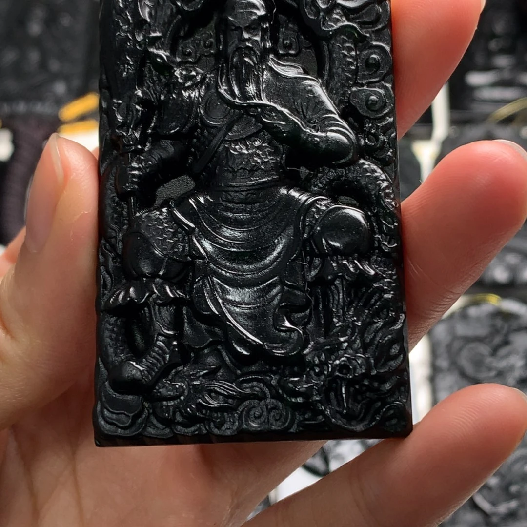 天然a货钢琴黑挂件