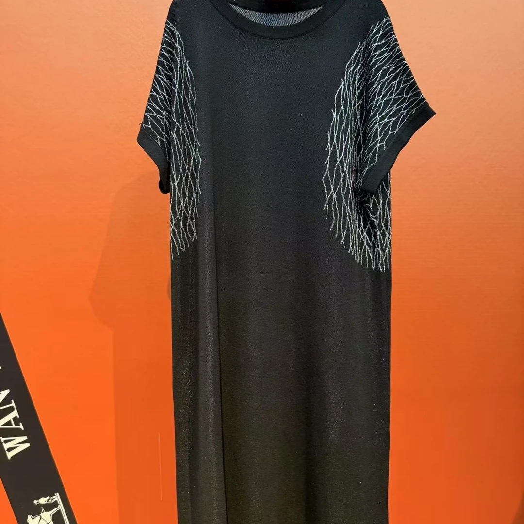 （055）湾湾奢品贵妇既视感显廋透气时尚百搭连衣裙新