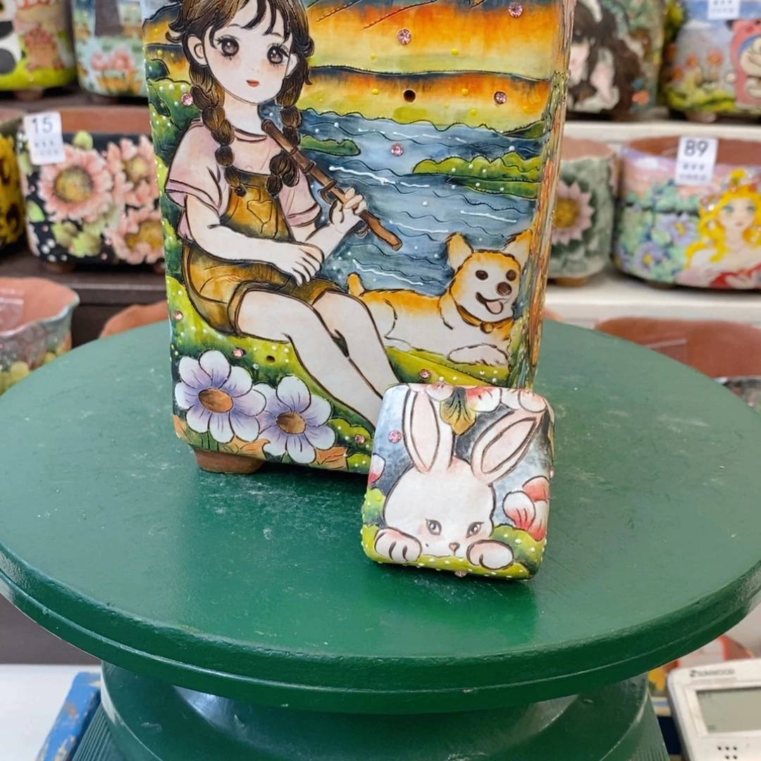 红陶小**.一物一拍放漏