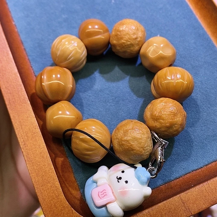 猴头核桃手串多宝小熊