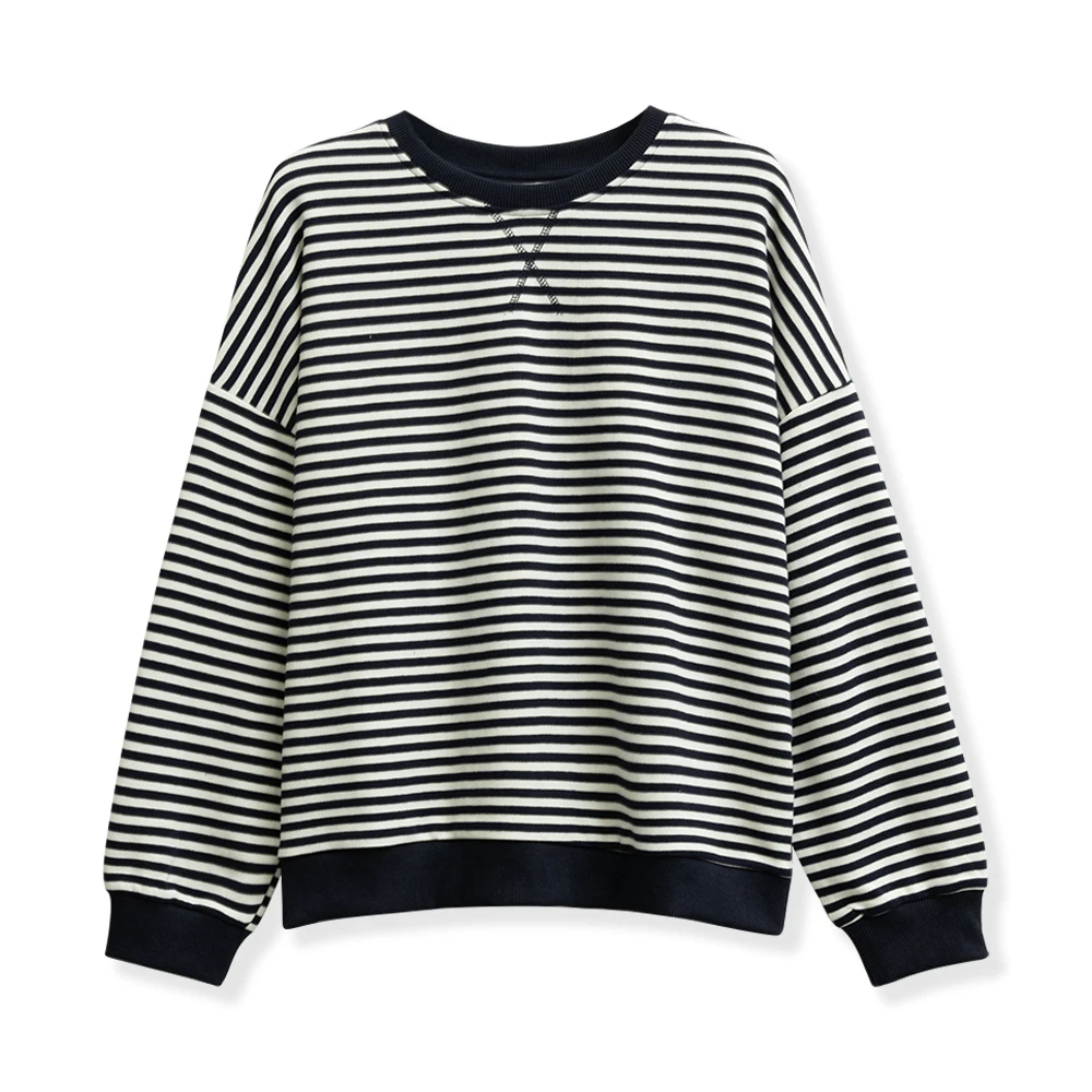 时尚经典条纹卫衣4341-351-6981