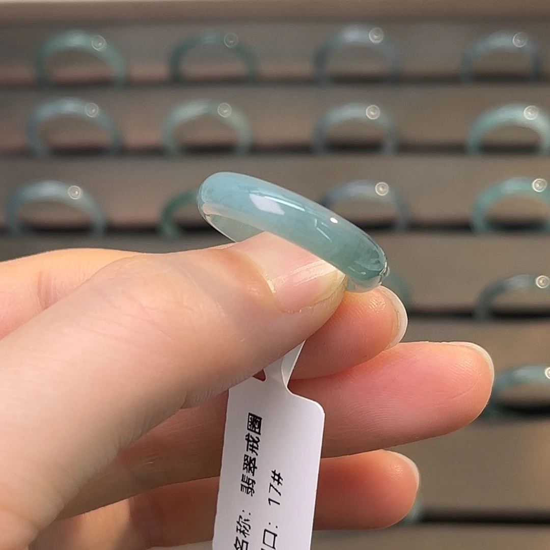 翡翠戒指未镶嵌天然翡翠A货戒指