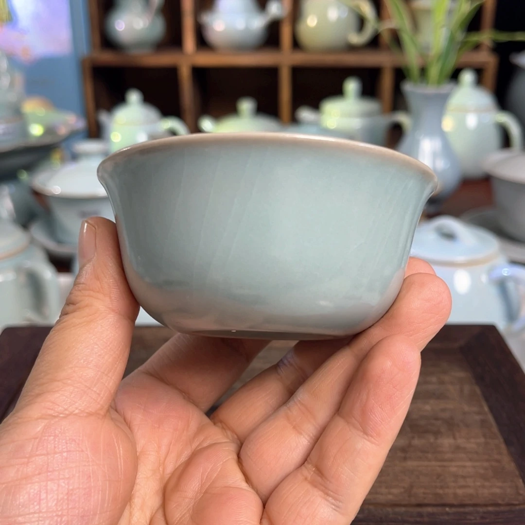 汝州原矿原釉杯杯