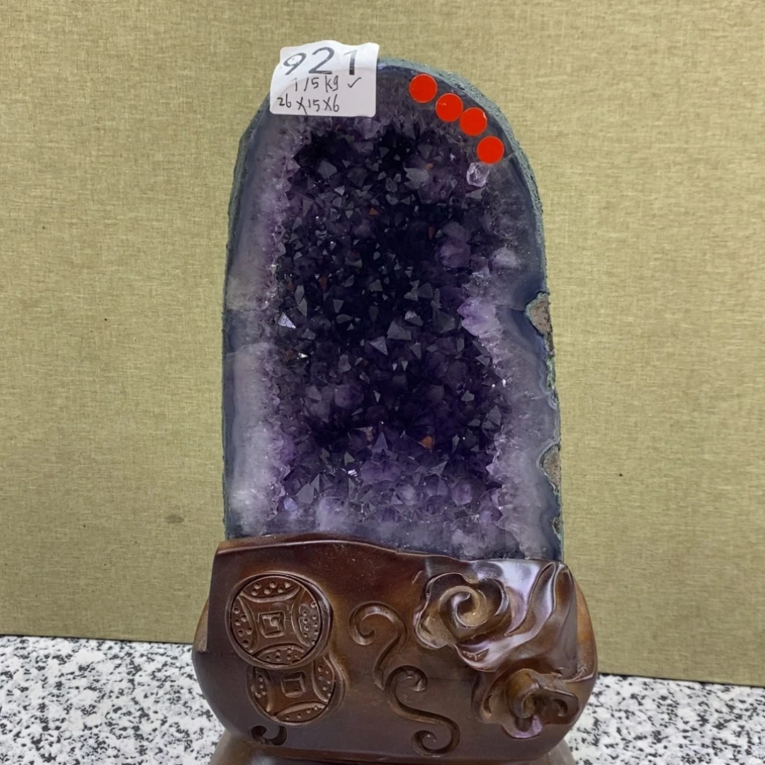 水晶大型摆件（非配饰）未镶嵌紫水晶921