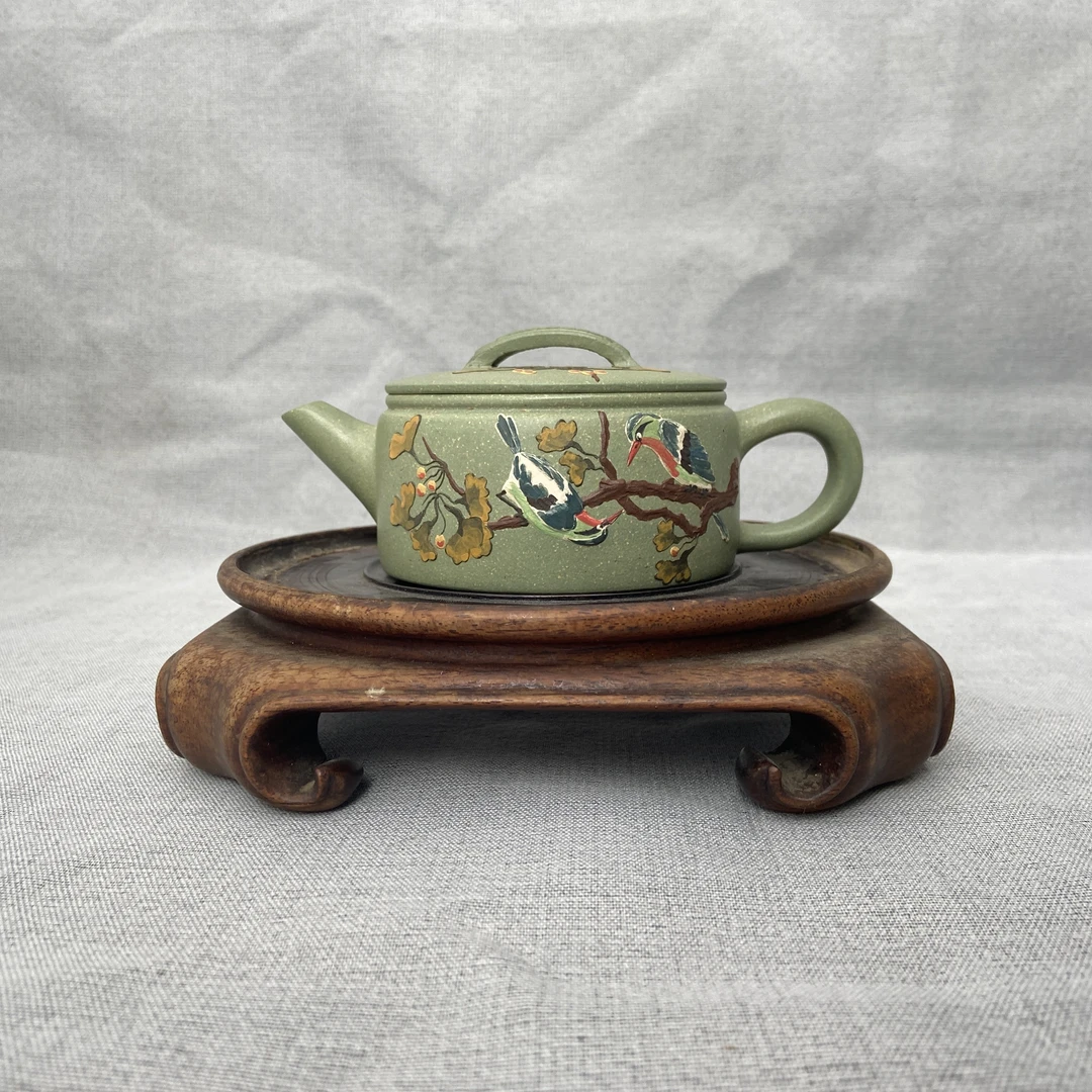 宜兴手工紫砂陶 茶壶GS3480-15