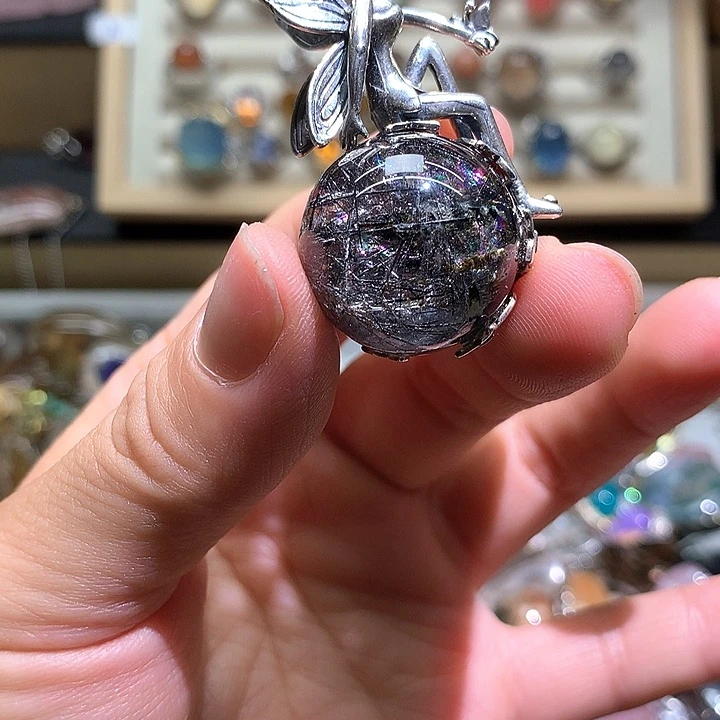 ****G水晶戒指银S925镶嵌水晶