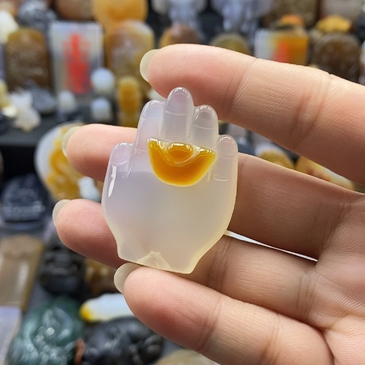 玛瑙/玉髓未镶嵌颈饰