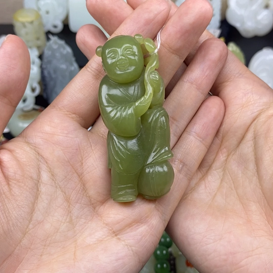 未镶嵌和田玉挂件