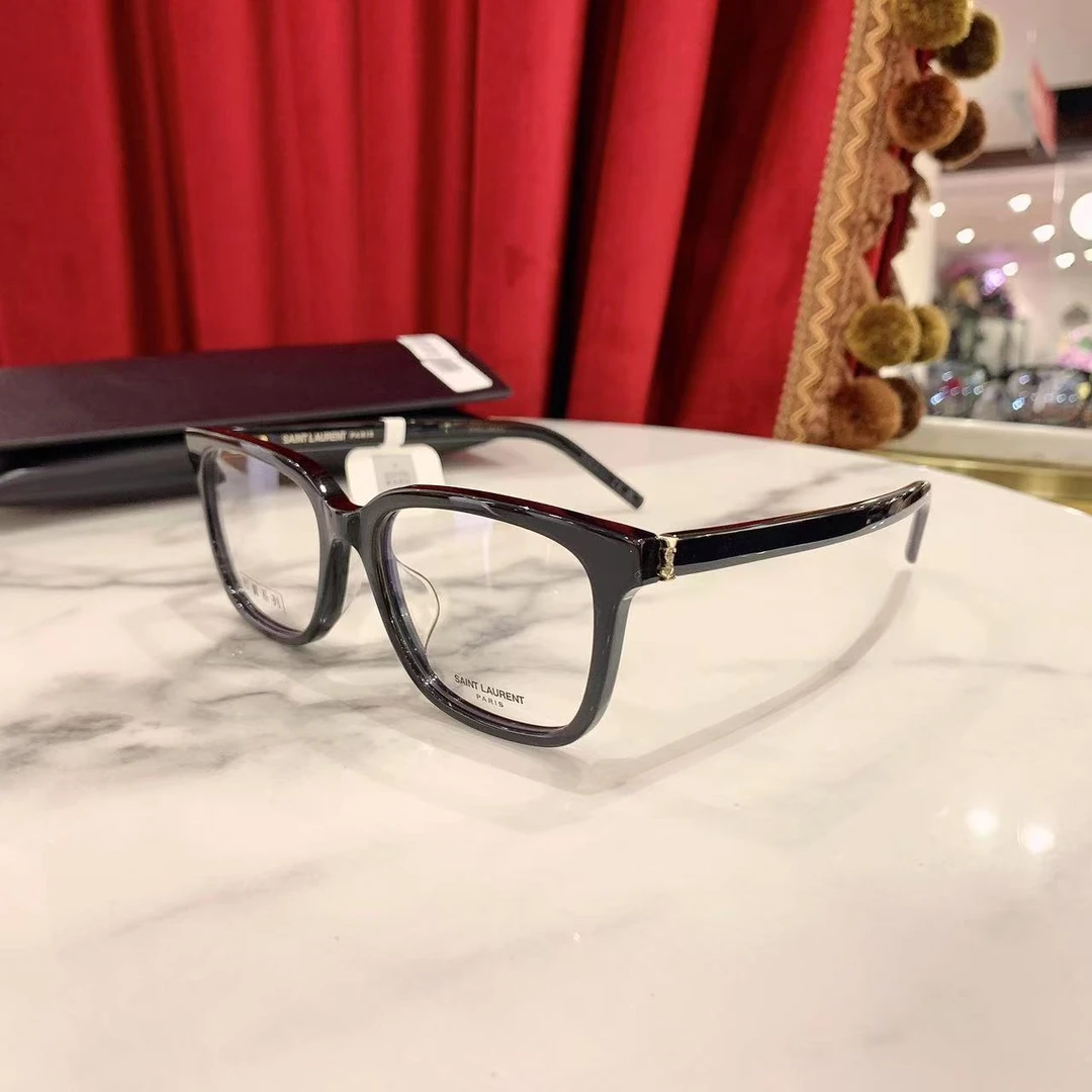 99新 YSL/圣罗兰 GGS胶囊系列黑框眼镜 64893015