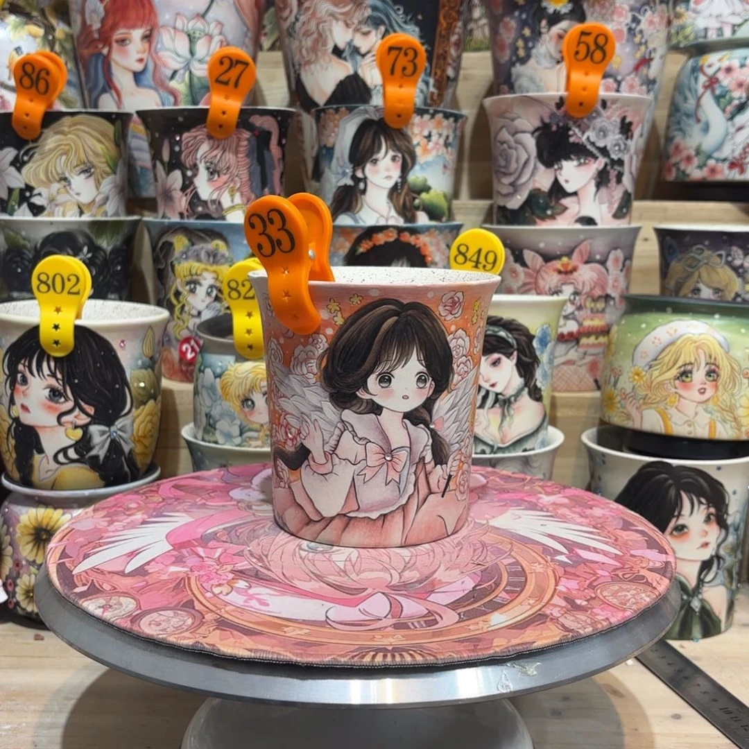 景德镇手绘花盆陶瓷12/12