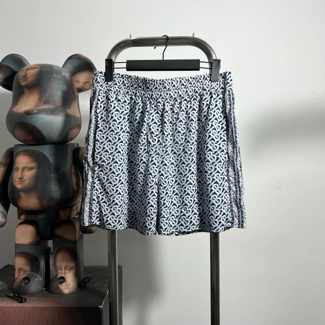 99新 BURBERRY/博柏利 满印短裤 R1135 UK8腰围36裤长40编码2