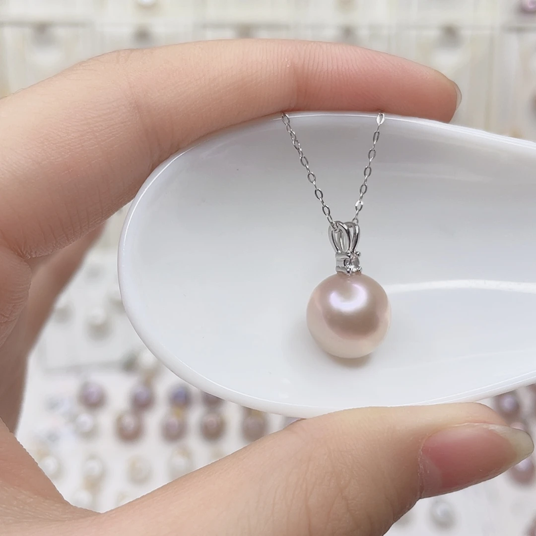 淡水珍珠吊坠(赠链)合金