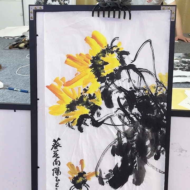 国画张圣敏先生纯手绘作品