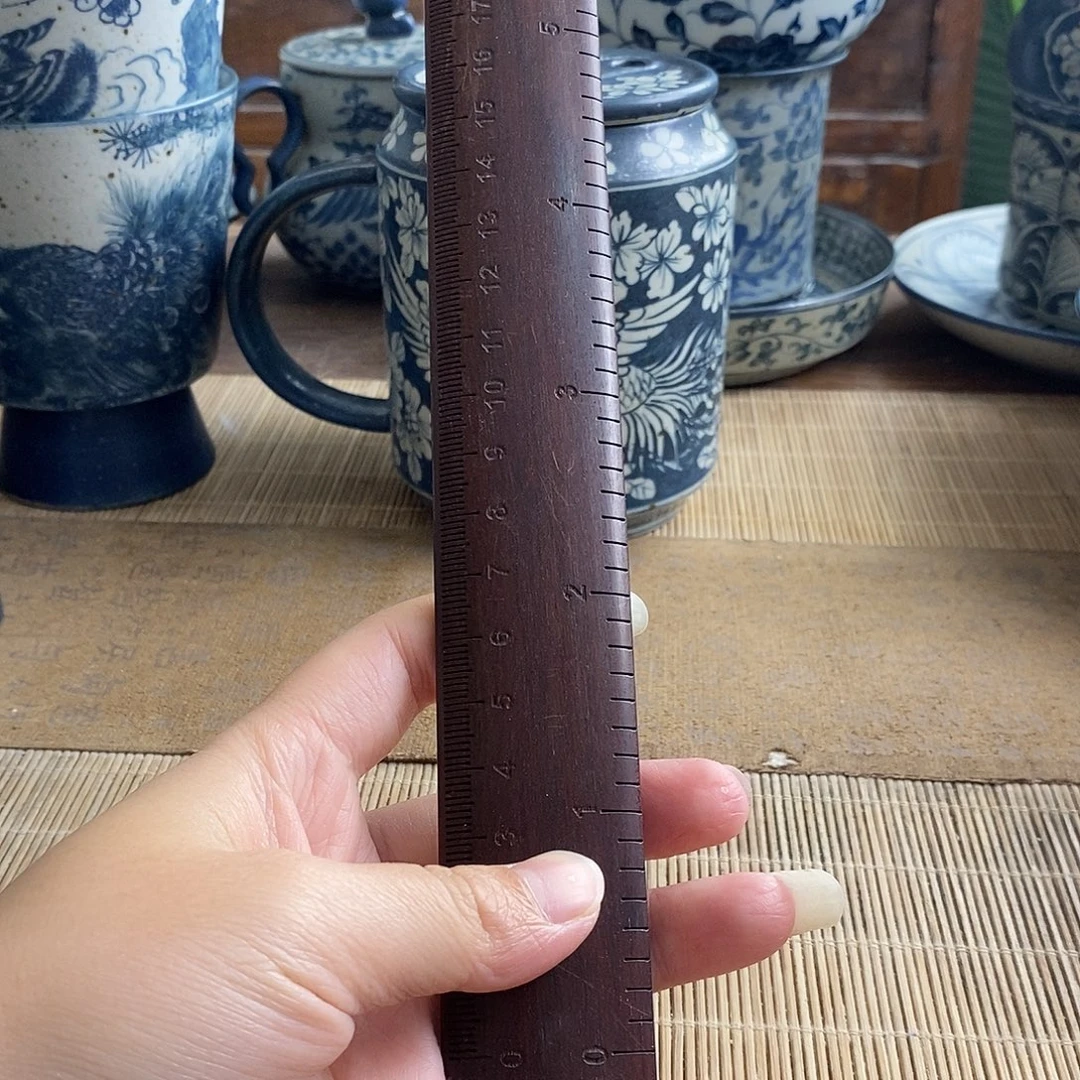 筱****手工手绘青花高温陶瓷