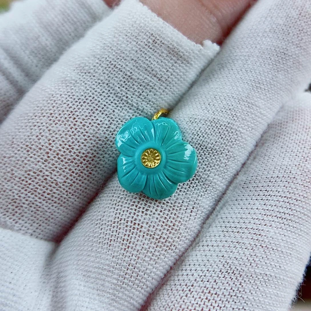 未镶嵌绿松石珠宝奇石