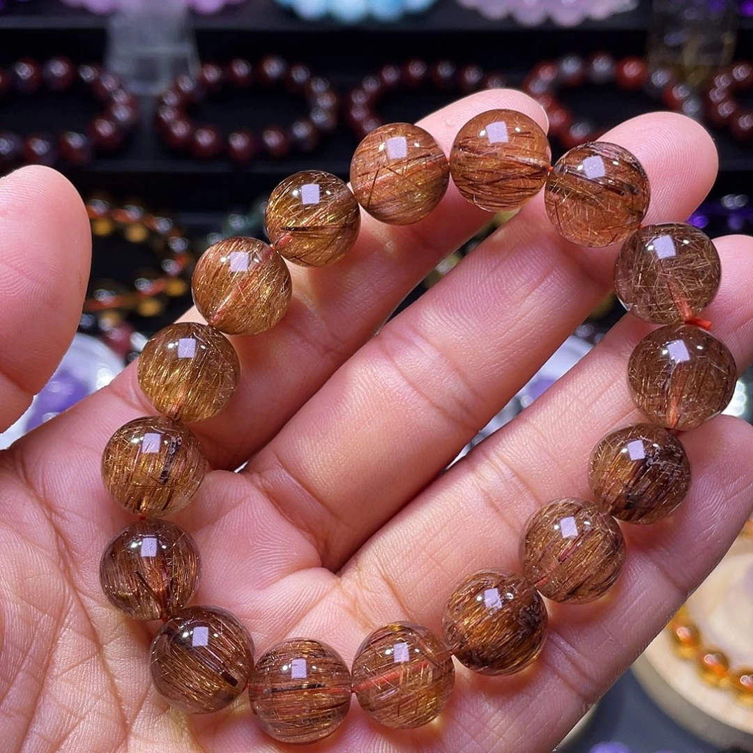 水晶手链未镶嵌铜顺发13+m