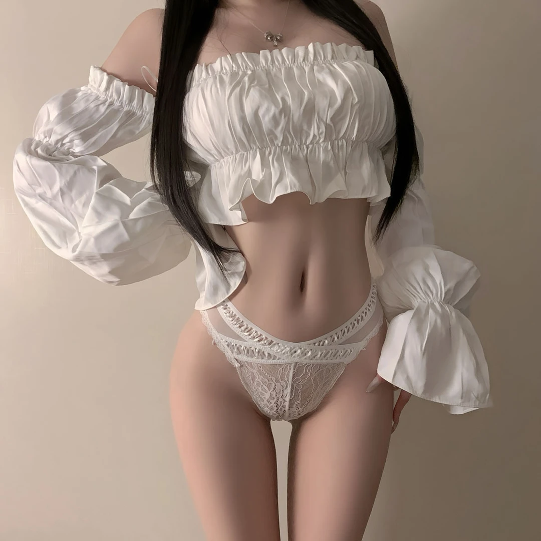 新款日系性感简约风蕾丝内裤女轻奢气质设计感薄款透气无痕三角裤